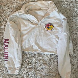 Brandy Melville cropped sweatshirt